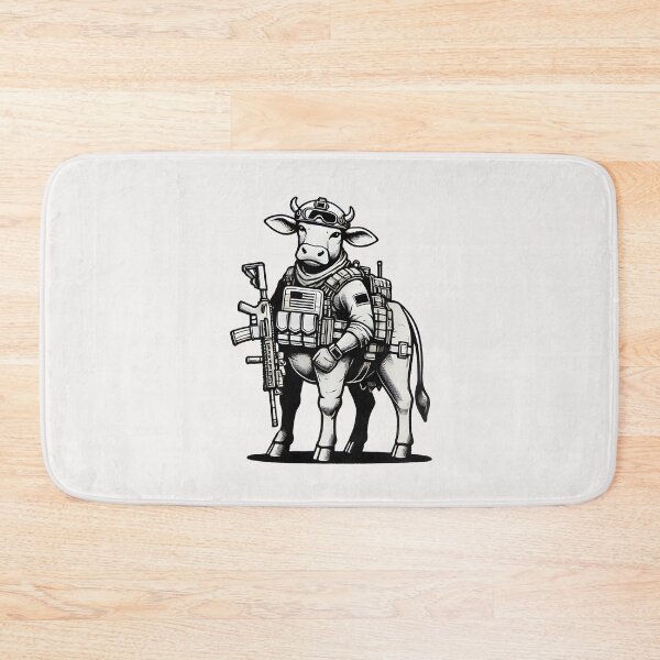 Item preview, tactical cow designed and sold by creativechaster.