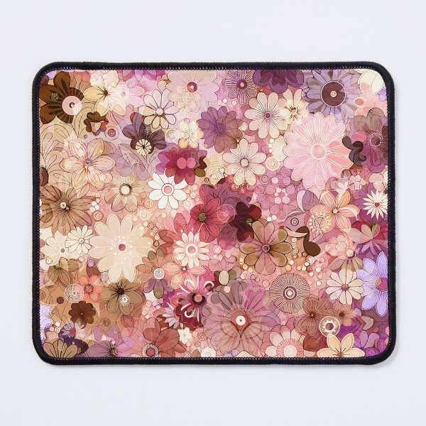 Item preview, Vintage Floral Collage - Warm and Intricate Art designed and sold by SportyAndArtful.