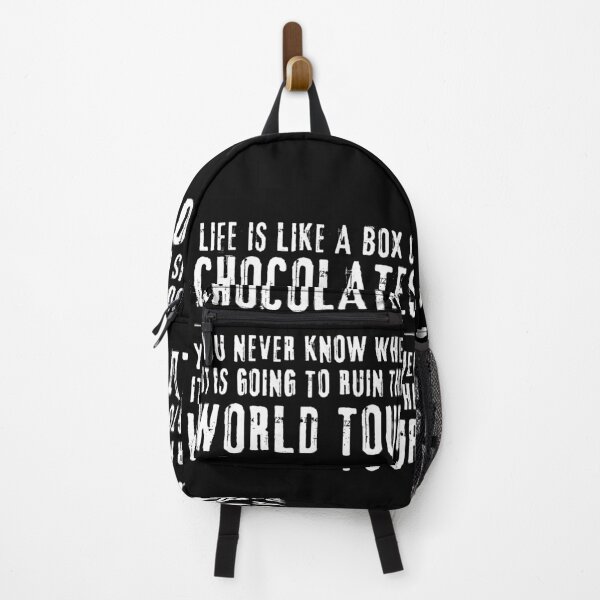 Item preview, Funny 'Life is like a box of chocolates' World Tour Ruined designed and sold by Christopher McGuire.
