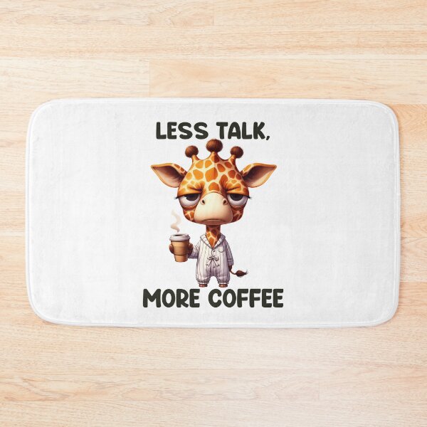 Item preview, Less Talk, More Coffee designed and sold by BanShopDG.