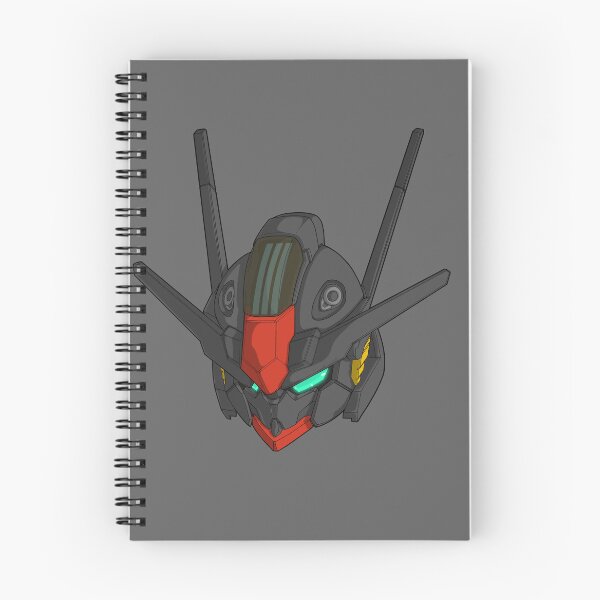 Item preview, Black SD Style Witch of Mercury Gundam Head - Cute Anime Mech Design designed and sold by deveerei.