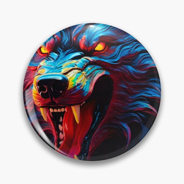 Item preview, Glowing Werewolf  designed and sold by MatrixTattoo.