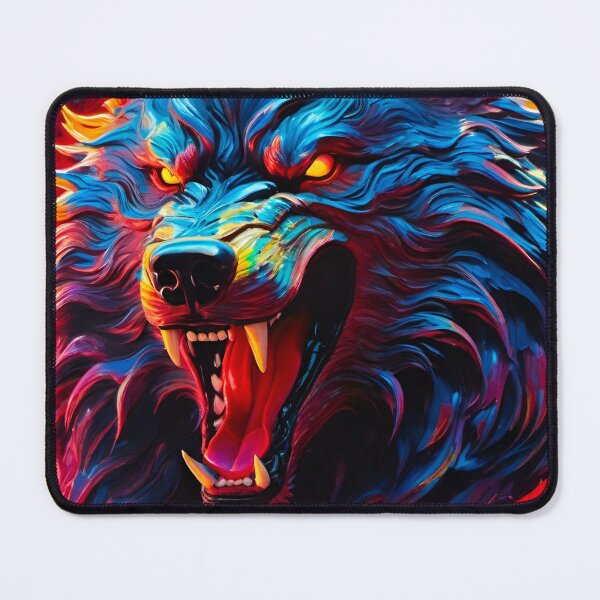 Item preview, Glowing Werewolf designed and sold by MatrixTattoo.