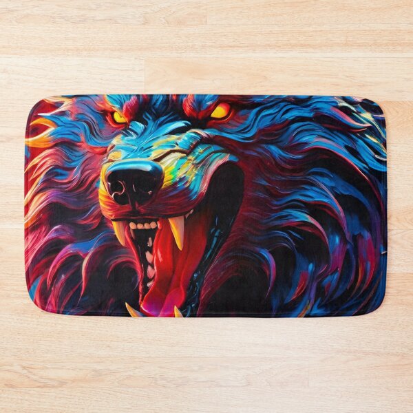 Item preview, Glowing Werewolf  designed and sold by MatrixTattoo.