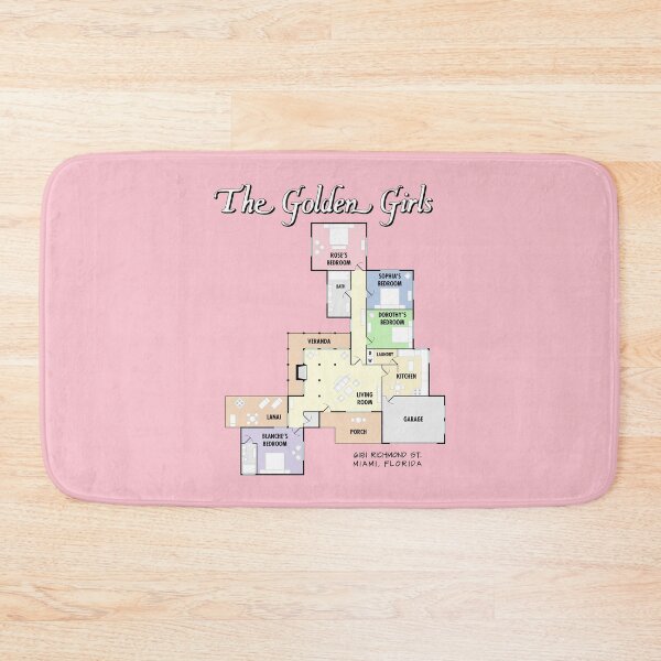 Item preview, The Golden Girls Floor Plan designed and sold by ABSTRACT-IVISM.