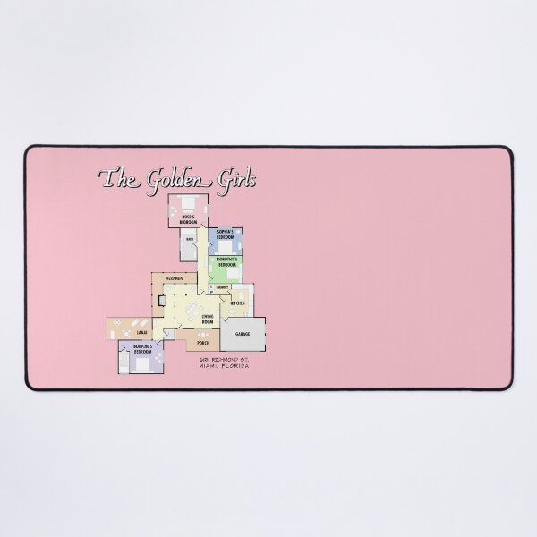 Item preview, The Golden Girls Floor Plan designed and sold by ABSTRACT-IVISM.
