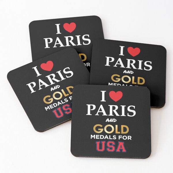 Item preview, I Love Paris and Gold Medals for USA designed and sold by SoulArtDesign.