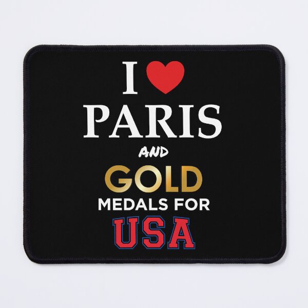 Item preview, I Love Paris and Gold Medals for USA designed and sold by SoulArtDesign.