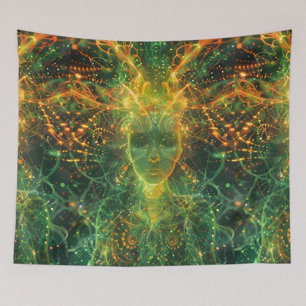Item preview, Ethereal Guardian: Surreal 3D Forest Spirit designed and sold by AI-Only Creations.
