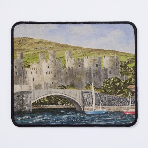 Item preview, Conwy Castle designed and sold by mrsctlandscapes.
