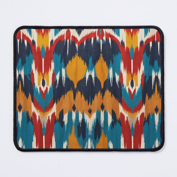 Item preview, This captivating image takes us on a vibrant ikat journey designed and sold by Wannaprasert.
