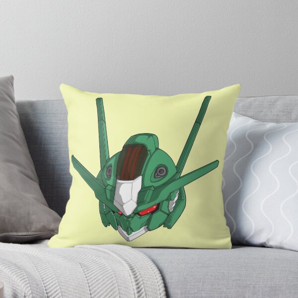 Item preview, Green SD Style Witch of Mercury Gundam Head - Cute Anime Mech Design designed and sold by deveerei.
