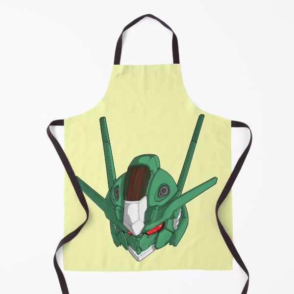 Item preview, Green SD Style Witch of Mercury Gundam Head - Cute Anime Mech Design designed and sold by deveerei.