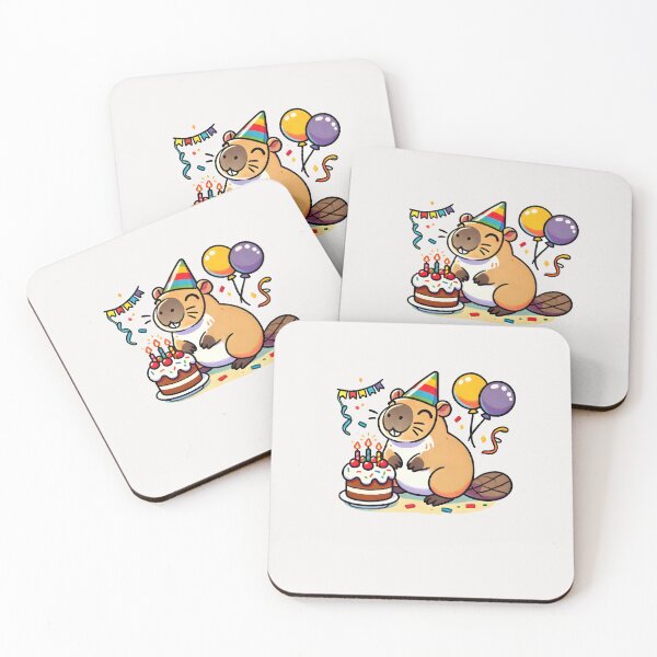 Item preview, capybara birthday designed and sold by creativechaster.