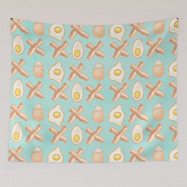 Item preview, eggs and o's aqua designed and sold by Amber Washburn.
