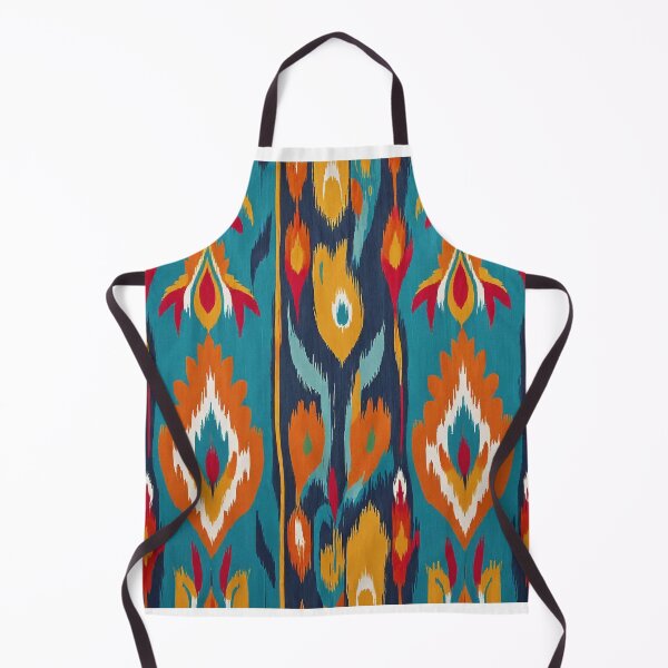 Item preview, This captivating image takes us on a vibrant ikat journey designed and sold by Wannaprasert.