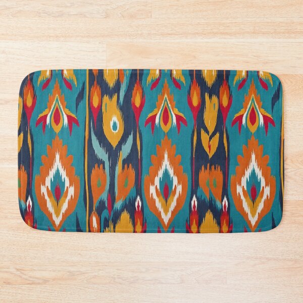 Item preview, This captivating image takes us on a vibrant ikat journey designed and sold by Wannaprasert.