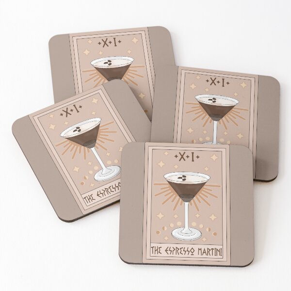 Item preview, Espresso Martini Tarot Card designed and sold by AbigailHerman.