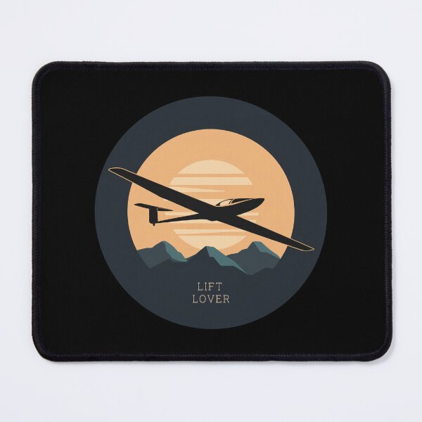 Item preview, Lift Lover Glider Plane Pilot Sailplane aerial floating soaring designed and sold by These_Prints.