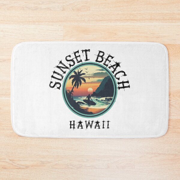 Item preview, Sunset Beach - Hawaii (with Black Lettering) designed and sold by VelvetRoom.