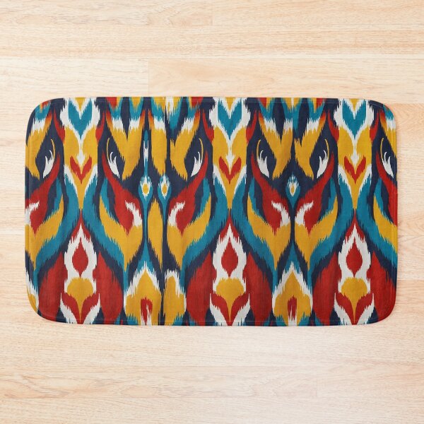 Item preview, This captivating image takes us on a vibrant ikat journey designed and sold by Wannaprasert.