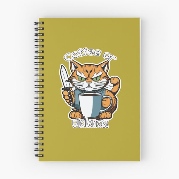 Item preview, Coffee or Violence designed and sold by FabFreakShop.