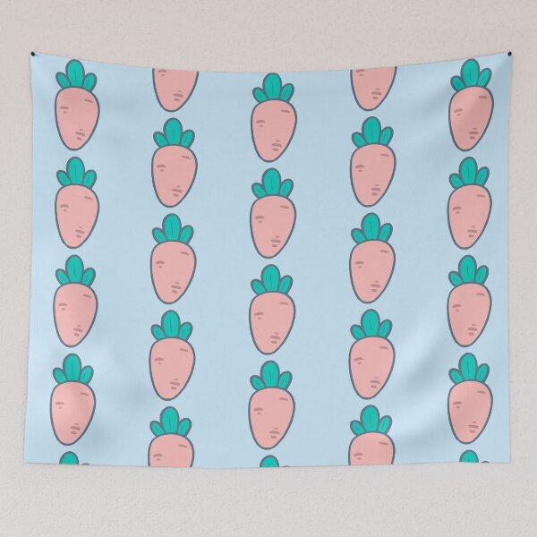 Item preview, Kawaii Simple Red Carrot designed and sold by Xiaolan's Art.
