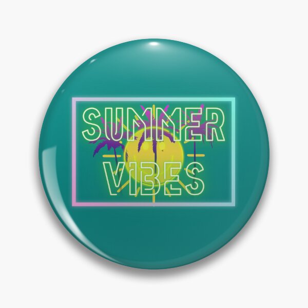 Item preview, Summer Vibes Smily Sun Palm Trees designed and sold by StarStudio360.