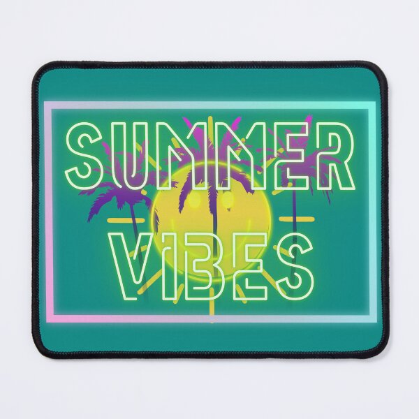 Item preview, Summer Vibes Smily Sun Palm Trees designed and sold by StarStudio360.