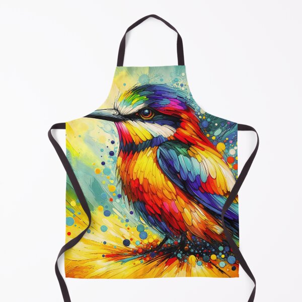 Item preview, The beautiful bird in intense oil colors designed and sold by PixelCraftDSG.