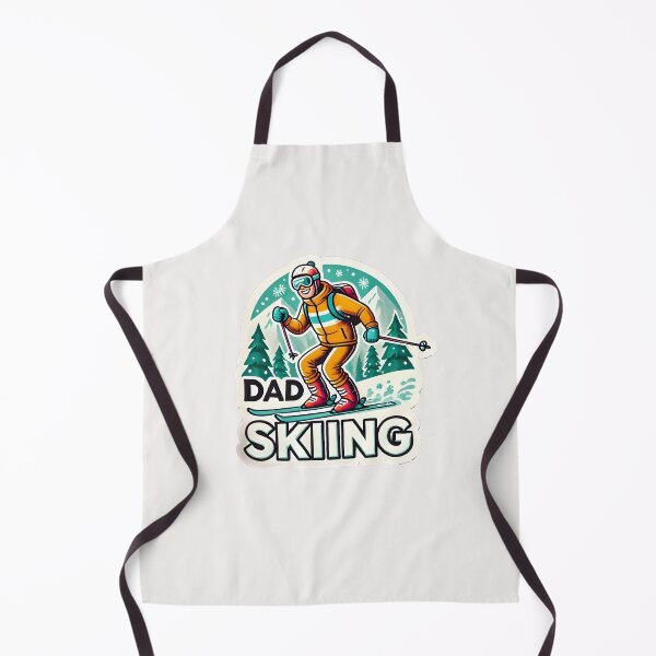 Item preview, dad skiing designed and sold by creativechaster.