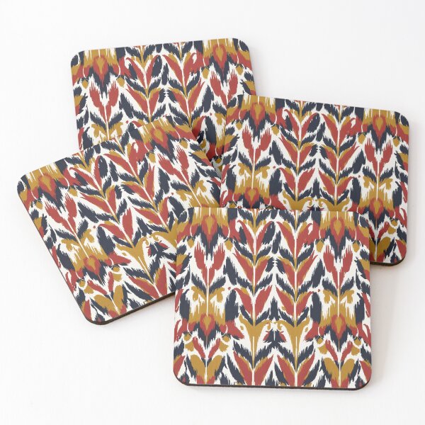 Item preview, This captivating image takes us on a vibrant ikat journey designed and sold by Wannaprasert.
