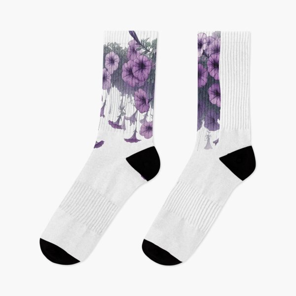 Item preview, Flower Violet Petunias Hanging  designed and sold by Nanthanon.