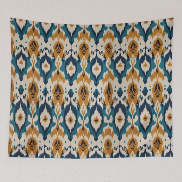 Item preview, This captivating image takes us on a vibrant ikat journey designed and sold by Wannaprasert.