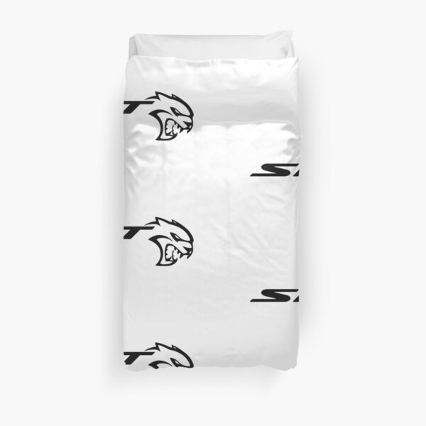Dodge SRT Hellcat Logo Duvet Cover