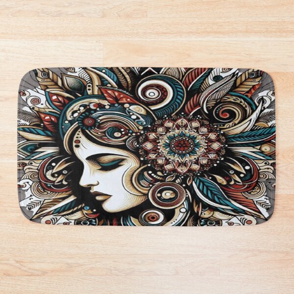 Item preview, Cyber-Spirit: Native American woman rediscovered in the digital age designed and sold by FotoworldEdel.