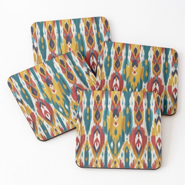 Item preview, This captivating image takes us on a vibrant ikat journey designed and sold by Wannaprasert.