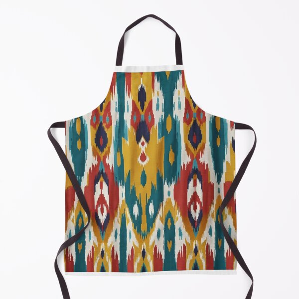Item preview, This captivating image takes us on a vibrant ikat journey designed and sold by Wannaprasert.