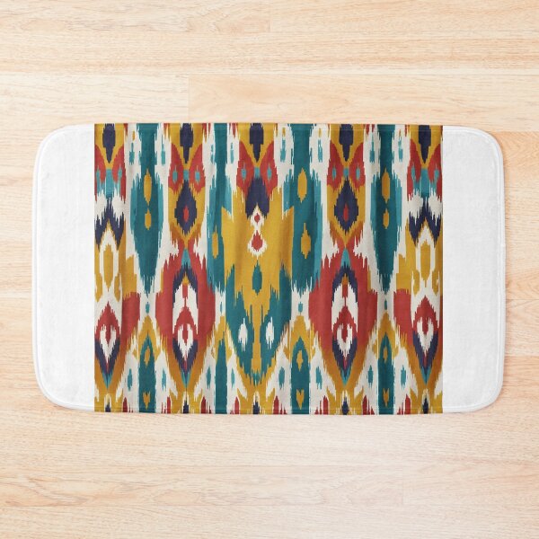 Item preview, This captivating image takes us on a vibrant ikat journey designed and sold by Wannaprasert.
