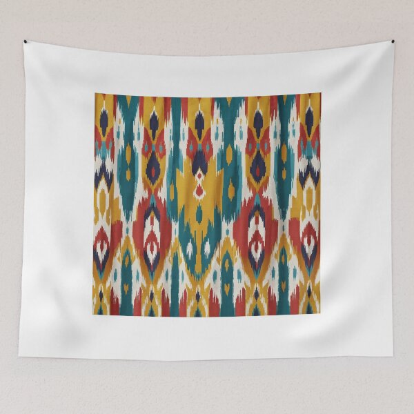 Item preview, This captivating image takes us on a vibrant ikat journey designed and sold by Wannaprasert.