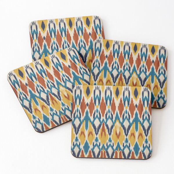 Item preview, This captivating image takes us on a vibrant ikat journey designed and sold by Wannaprasert.