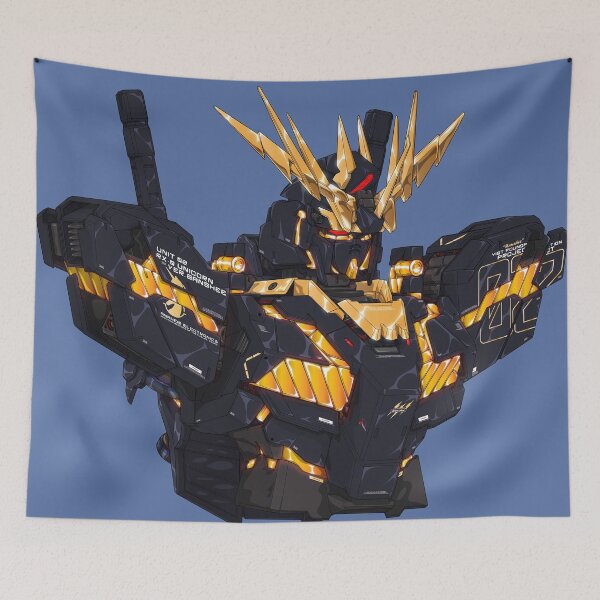Item preview, RX-0 Unicorn Gundam Art - Anime Mecha Design Banshee designed and sold by deveerei.