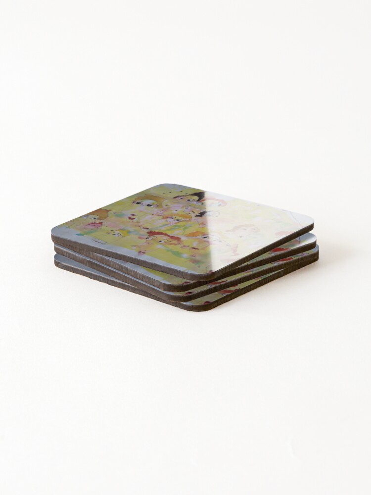 Thumbnail 4 of 5, Coasters (Set of 4), Untitled. designed and sold by Rorschach68.