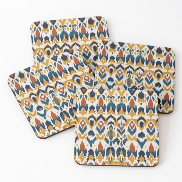 Item preview, This captivating image takes us on a vibrant ikat journey designed and sold by Wannaprasert.
