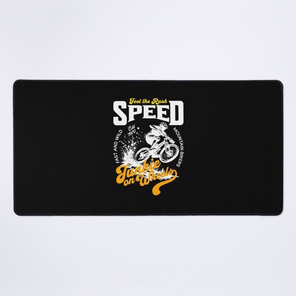 Item preview, Speed Junkie on Wheels Mountain Biking designed and sold by InspireHubWear.
