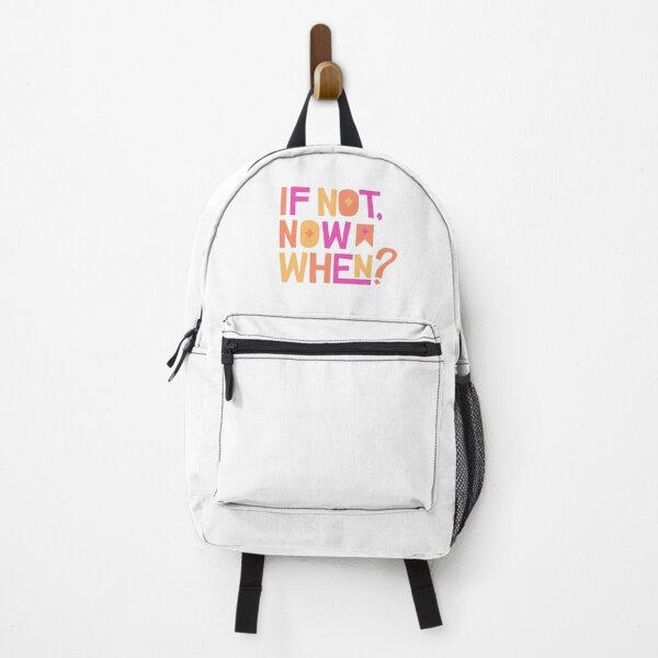 Item preview, Retro-sign If not now. When? designed and sold by MiniRetro.
