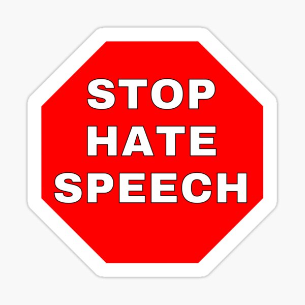 Item preview, Stop Hate Speech Shirt designed and sold by QCuLT.