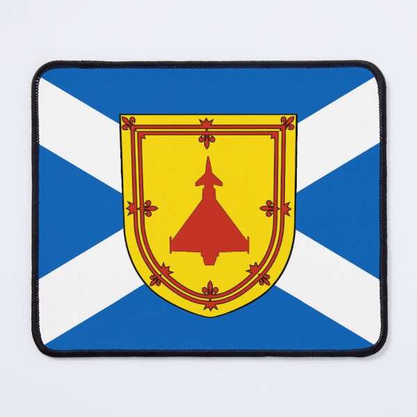 Item preview, Scottish Saltire with Typhoon Jet Shield (bratach saltire na h-Alba le sgiath jet typhoon) designed and sold by JonathanR1994.