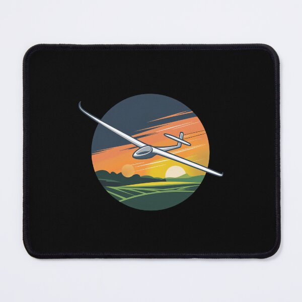 Item preview, Glider Plane Pilot Sailplane aerial floating soaring designed and sold by These_Prints.