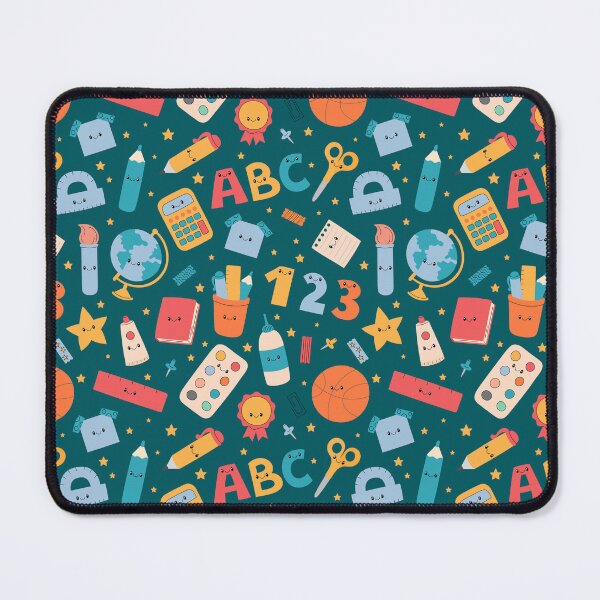 Item preview,  School Supplies Cute Smiling Characters Pattern designed and sold by AnnaVioletStore.